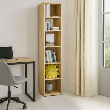 LIBRERIA MOD. RILEGA CM 45.2X35.5 H. 216.8 ROVERE ARTISAN