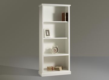 LIBRERIA cm 90 IN LEGNO CON 4 VANI LIBRERIA cm 90 IN LEGNO CON 4 VANI