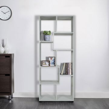 LIBRERIA ART.114 ROVERE SBIANCATO 8VANI