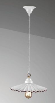 LAMPADARIO LIBERTY MARRONE D 40CM - 1XE27