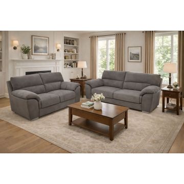 COPPIA DIVANI MOD. MALIKA IN TESSUTO ELEPHANT