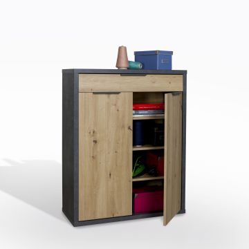 MOBILE MOD. SEGNO CM 85X35.3 H.110.2 TADAO E ROVERE ARTISAN