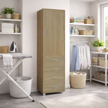 MOBILE MOD. QUADRANTE CM 50X41 H.183 NOCE STELVIO