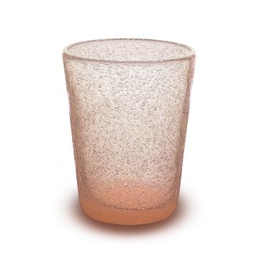 MEMENTO - BICCHIERE ACQUA IN VETRO PEACH 30CL