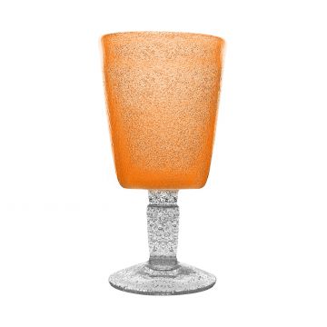 MEMENTO - CALICE DA VINO LINEA GOBLET IN VETRO MANDARIN 30CL