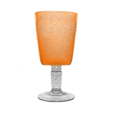 MEMENTO - BICCHIERE GOBLET IN VETRO 30CL MANDARIN