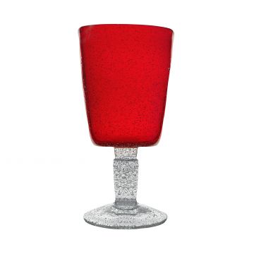 MEMENTO - CALICE DA VINO LINEA GOBLET IN VETRO RED 30CL
