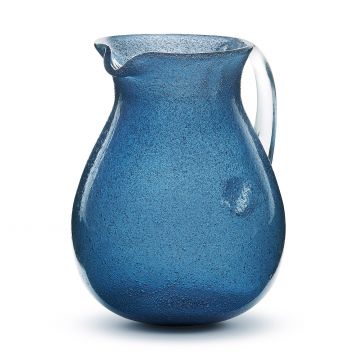 MEMENTO - CARAFFA PITCHER IN VETRO DEEP BLUE 160CL