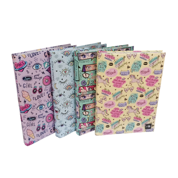 NOTABENE - DIARIO 9 MESI GIRLS TRENDY 13X17.8CM ASSORTITO