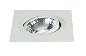 INCASSO A LED ORIONE BIANCO 9X9X57,7CM D. 7,5CM - 7W 4000K 650lm