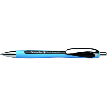 SCHNEIDER - PENNA A SFERA SLIDER RAVE NERA