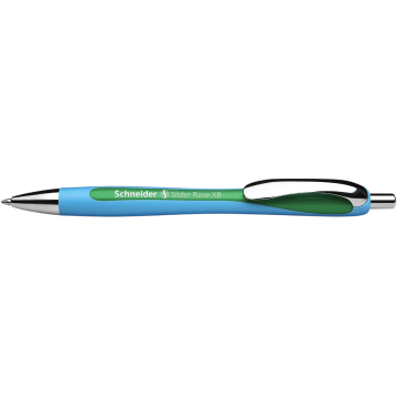 SCHNEIDER - PENNA A SFERA SLIDER RAVE VERDE