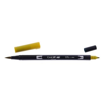 PENNARELLO DUAL BRUSH GREEN OCHRE