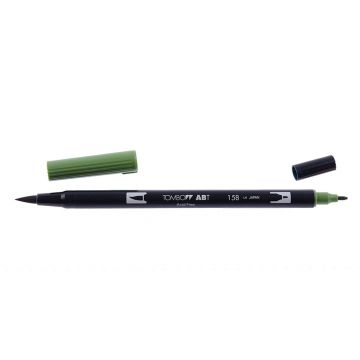 PENNARELLO DUAL BRUSH DARK OLIVE