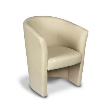 POLTRONA MOD.BELIZE BEIGE ECOPELLE