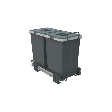 ECOFIL - PATTUMIERA ECOLOGICA FILO BASE 30 2X12LT GRIGIO