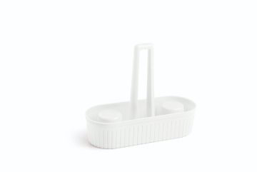 PORTABICCHIERI MY HOME IN POLIPROPILENE 24.5X10 H. 20CM ASSORTITO