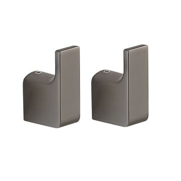 LINEA PIRENEI - SET 2 APPENDINI GUN METAL