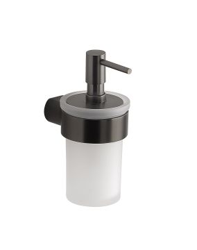 LINEA PIRENEI - DISPENSER SAPONE GUN METAL