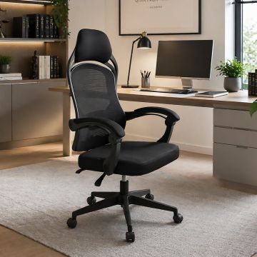 POLTRONA UFFICIO RAM NERA