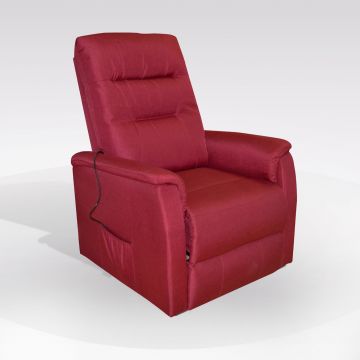 POLTRONA ILARIA RELAX ELETTRICO TESS.BORDEAUX