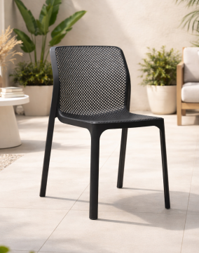 NARDI OUTDOOR - SEDIA MOD. BIT ANTRACITE