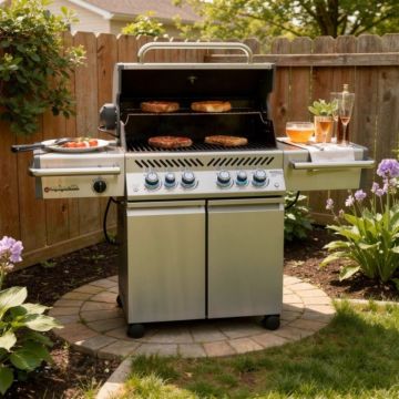 NAPOLEON - BARBECUE A GAS PRESTIGE PRO 500 RSIB CON 4+2 FUOCHI