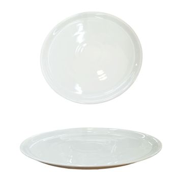 PIATTO PIZZA IN PORCELLANA DIAM. 33CM BIANCO 