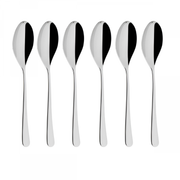 SET 6 CUCCHIAINI DA CAFFE' LINEA DROP 14.6CM