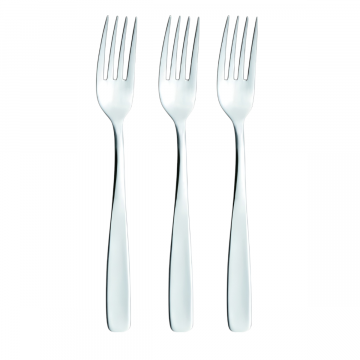 SET 3 FORCHETTE DA TAVOLA LINEA AMERICA 19.3CM