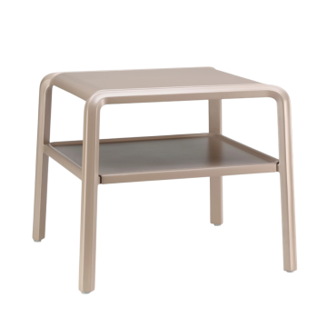 SCAB - TAVOLINO MOD VELA CM 44X49 TORTORA