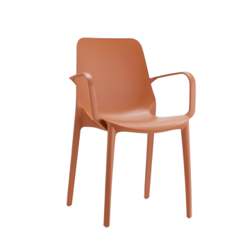 SCAB - POLTRONA MOD. GINEVRA TERRACOTTA