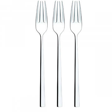 SET 3 FORCHETTE DA DOLCE NIAGARA IN ACCIAIO INOX