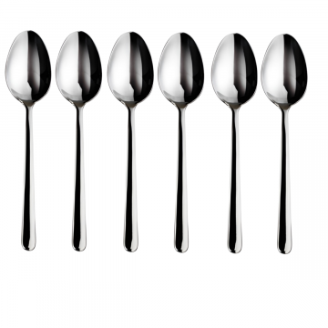 SET 6 CUCCHIANI DA MOKA LINEA SLIM 11.3CM