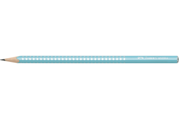 FABER CASTELL - MATITA SPARKLE B TURCHESE PERLATO