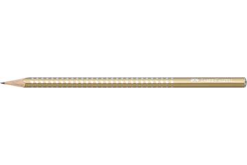 FABER CASTELL - MATITA SPARKLE B ORO PERLATO