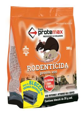 RODENTICIDA IN BLOCCO PARAFFINATO - 300GR