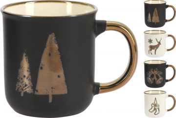 MUG NEW BONE NATALE 200ML 2 ASSORTIMENTI