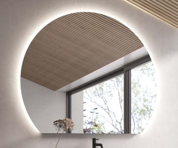 SPECCHIERA DIAM. CM 110 RETROILLUMINATA CON LUCE LED