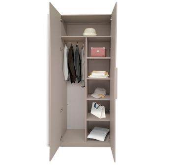 DIVISORIO BATTENTE MOD. START CM 90 H.193 CASHMERE