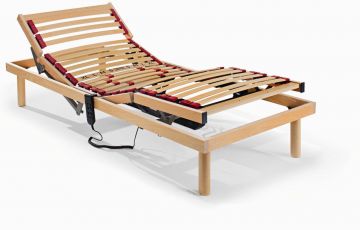 RETE IN LEGNO 80X190 CON MOTORE