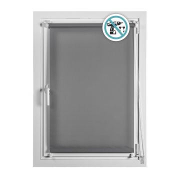 LINEA CLIP&FIX - TENDA A RULLO FILTRANTE GRIGIO 75X180CM