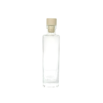 BOTTIGLIA CON TAPPO IN SUGHERO 200ML IN VETRO TRASPARENTE