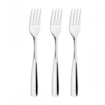 SET 3 FORCHETTE DA TAVOLA LINEA ISCHIA 19CM