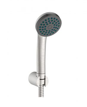DUPLEX ANTEA CON 1 GETTO FLEX 150CM IN FINITURA ACCIAIO