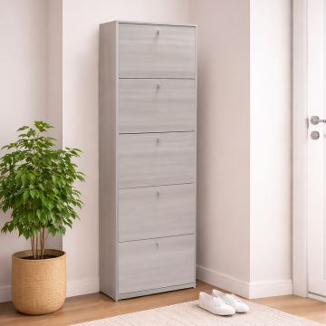 SCARPIERA 5 RIBALTE CM 63X29 H. 190 OLMO 