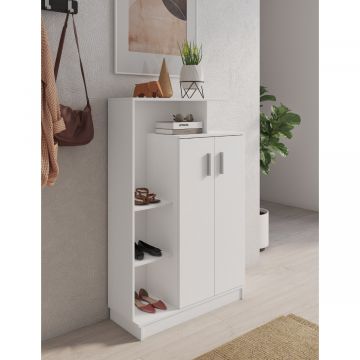 SCARPIERA/ARMADIO PETRA CM 90X34,5 H. 140 BIANCO