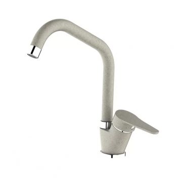 RUBINETTO LAVELLO BOCCA ALTA ALLEN D.40MM FINITURA PIETRA