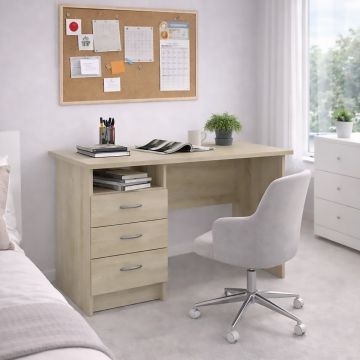 SCRIVANIA MOD. FUNCTION PLUS CM 120X48 H. 72.6 OAK 