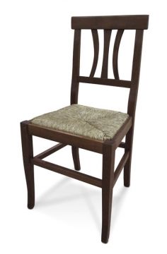 SEDIA ARTEMISIA F.DO PAGLIA NOCE 122